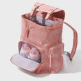 Load image into Gallery viewer, Tweed Diaper Backpack
