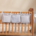 Load image into Gallery viewer, Mesh Crib Diaper Organizer