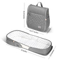 Load image into Gallery viewer, Portable Baby Changing Bag Backpack with Fold-Out Changing Station