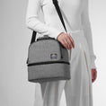 Load image into Gallery viewer, Dual Compartment Lunch Box Bag