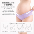 Load image into Gallery viewer, SUNVENO V-Shape Maternity Briefs (3-Pack)