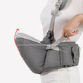 Load image into Gallery viewer, One Shoulder Baby Carrier Grey