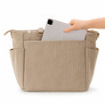 Load image into Gallery viewer, SUNVENO Corduroy Quilted Diaper Bag Tote
