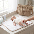 Load image into Gallery viewer, SUNVENO Corduroy Quilted Diaper Bag Tote