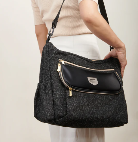 Tweed Luxe Stroller Organizer