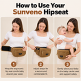 Load image into Gallery viewer, SUNVENO Ergonomic Baby Hip Seat Carrier