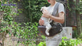 Load and play video in Gallery viewer, One Shoulder Baby Carrier Grey