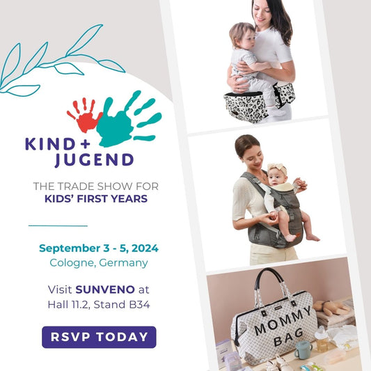 Visit Sunveno at Kind + Jugend 2024: Hall 11.2, Stand B34 or RSVP for a Virtual Demo