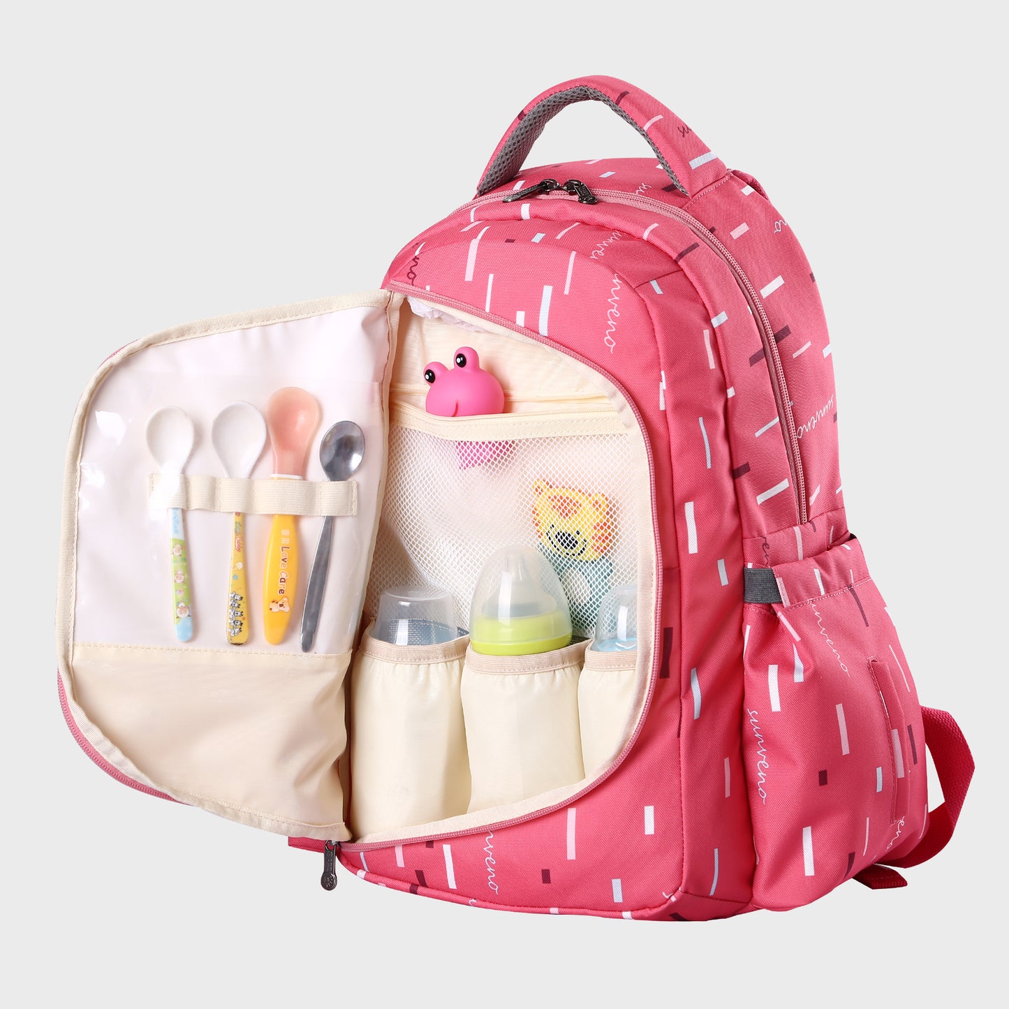 Multifunctional Nursing Baby Travel Backpack 2 In 1 Set