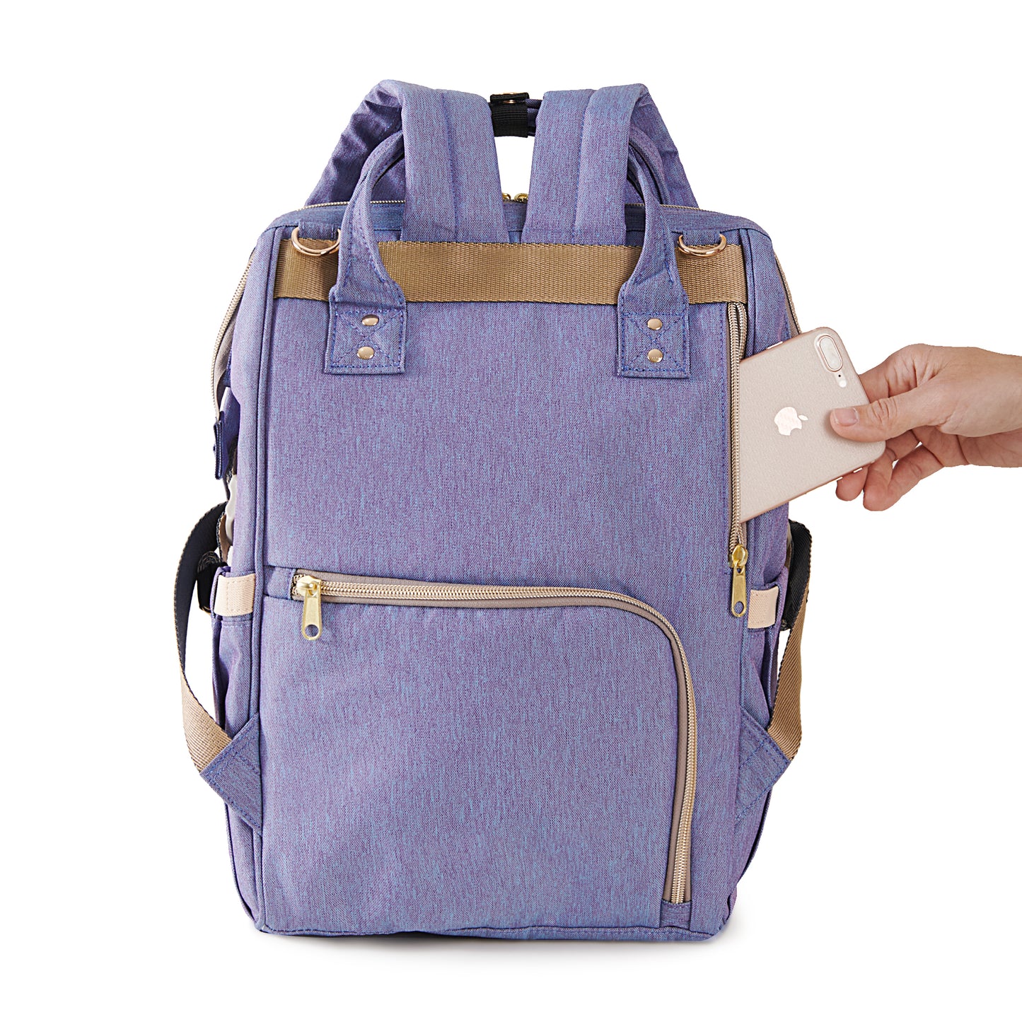 Classic Embroidered Diaper Backpack