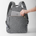 Load image into Gallery viewer, Tweed Luxe Diaper Bag Backpack
