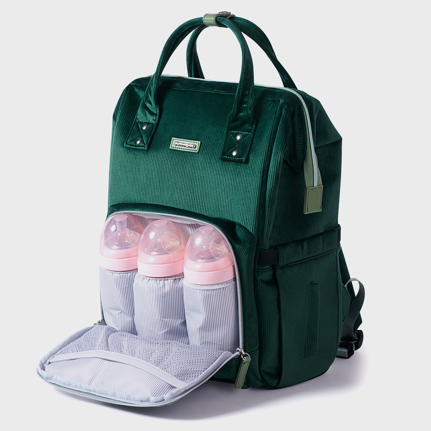 Corduroy Diaper Backpack