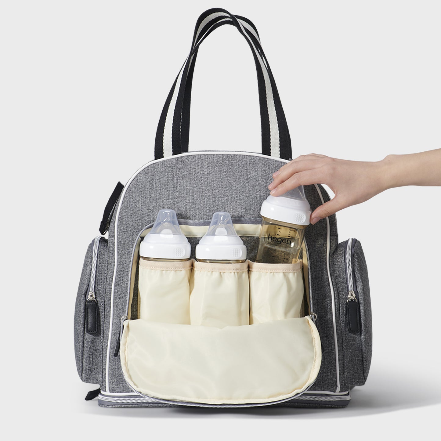 Large Capacity Expanding Diaper Bag