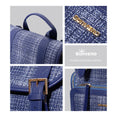 Load image into Gallery viewer, Tweed Diaper Backpack
