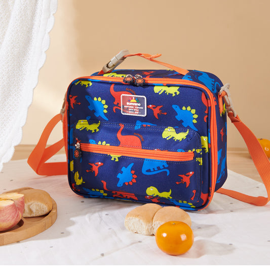 Kids Lunch Box Cooler  |  Blue Dinosaur