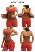 Load image into Gallery viewer, Women’s Waist Trainer Tummy Control Belt - Breathable Sweat Band for Fitness, Body Shaping & Back Support
