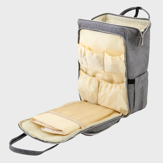 Open-Wide Diaper Backpack