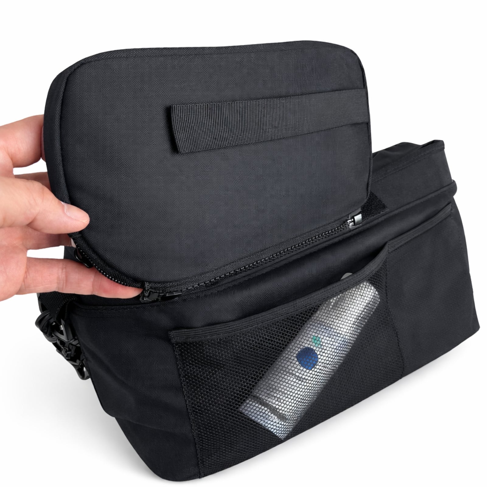 SUNVENO Universal Stroller Organizer with Detachable Pouch & Adjustable Straps