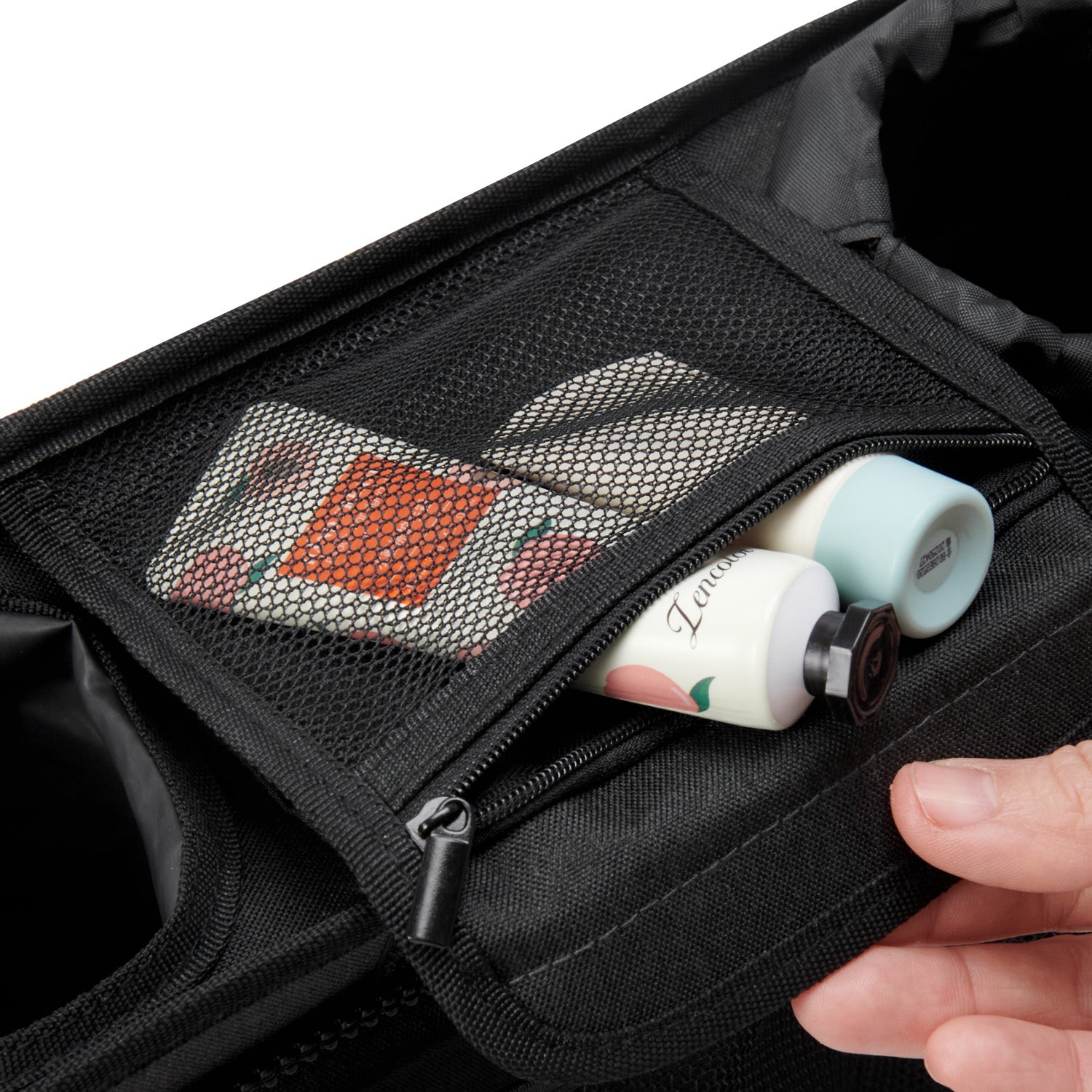 SUNVENO Universal Stroller Organizer with Detachable Pouch & Adjustable Straps