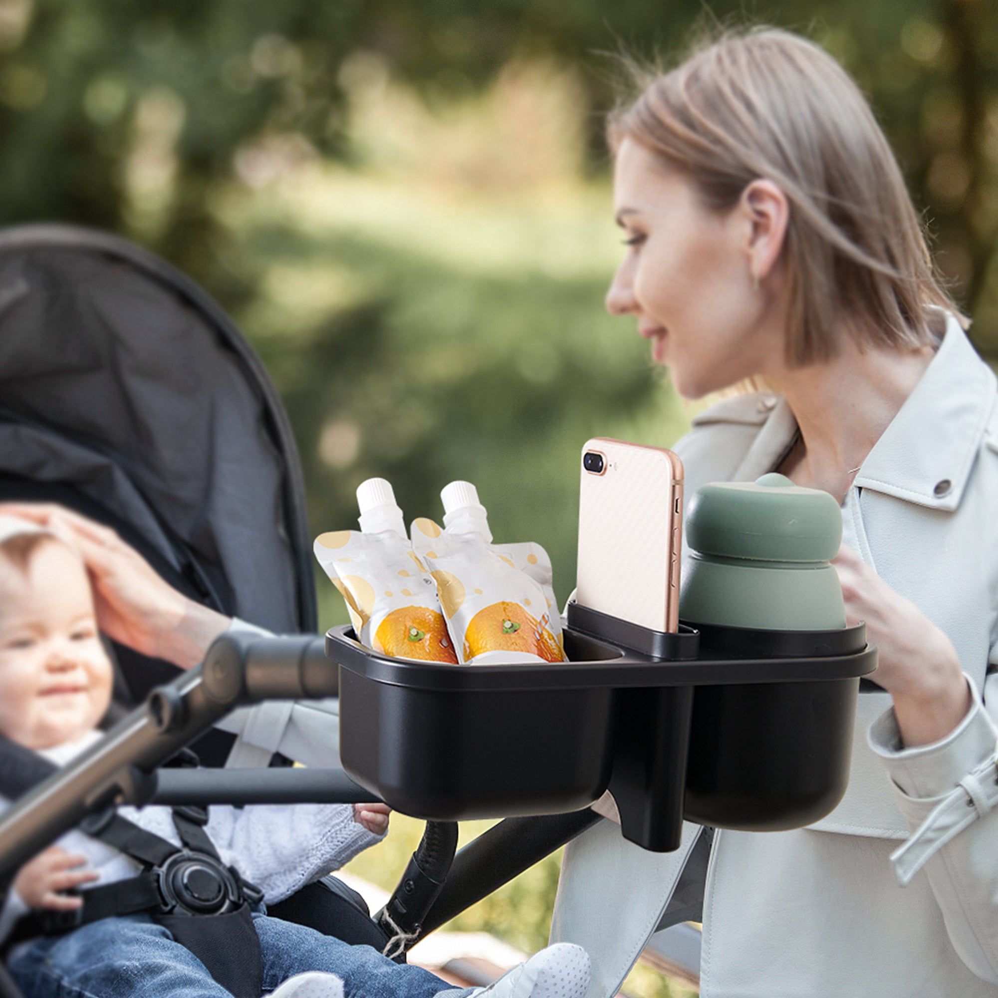 Stroller hotsell coffee holder