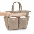 Load image into Gallery viewer, SUNVENO Corduroy Quilted Diaper Bag Tote
