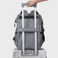 Load image into Gallery viewer, Open-Wide Diaper Backpack
