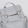 Load image into Gallery viewer, Tweed Diaper Backpack
