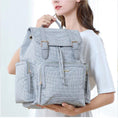 Load image into Gallery viewer, Tweed Diaper Backpack
