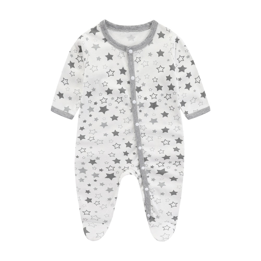 Newborn Baby Clothes - Pure Cotton Sleepwear, Onesies, Rompers, and Bodysuits for Spring, Summer, and Autumn