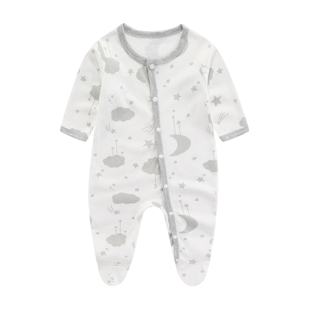 Newborn Baby Clothes - Pure Cotton Sleepwear, Onesies, Rompers, and Bodysuits for Spring, Summer, and Autumn