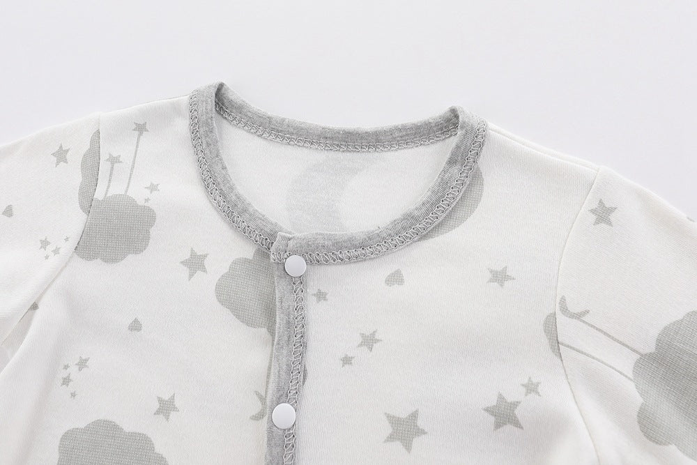 Newborn Baby Clothes - Pure Cotton Sleepwear, Onesies, Rompers, and Bodysuits for Spring, Summer, and Autumn