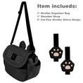 Load image into Gallery viewer, Kitty Paws Stroller Organizer
