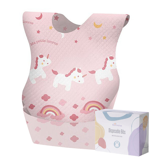 20 Pcs Disposable Baby Bibs