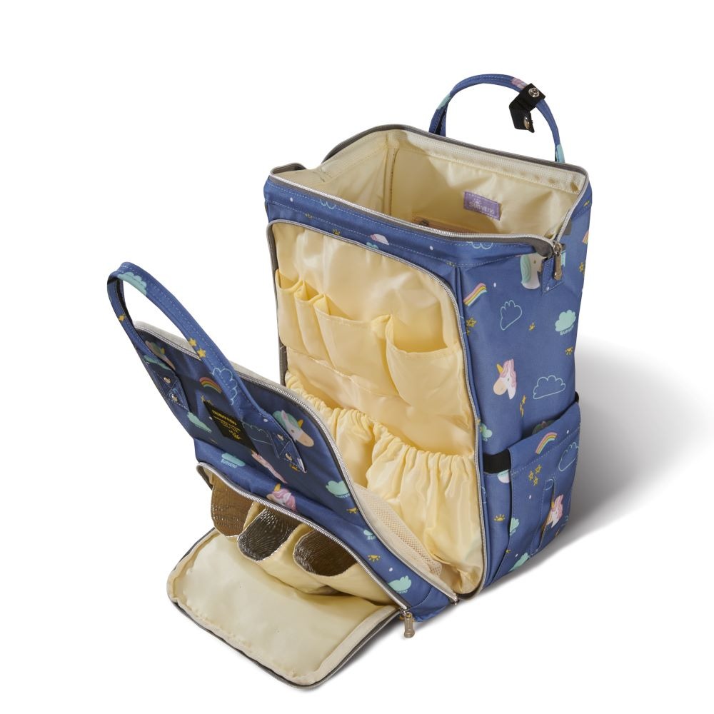 Open-Wide Diaper Backpack