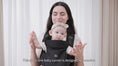 Load and play video in Gallery viewer, All-in-One Baby Carrier
