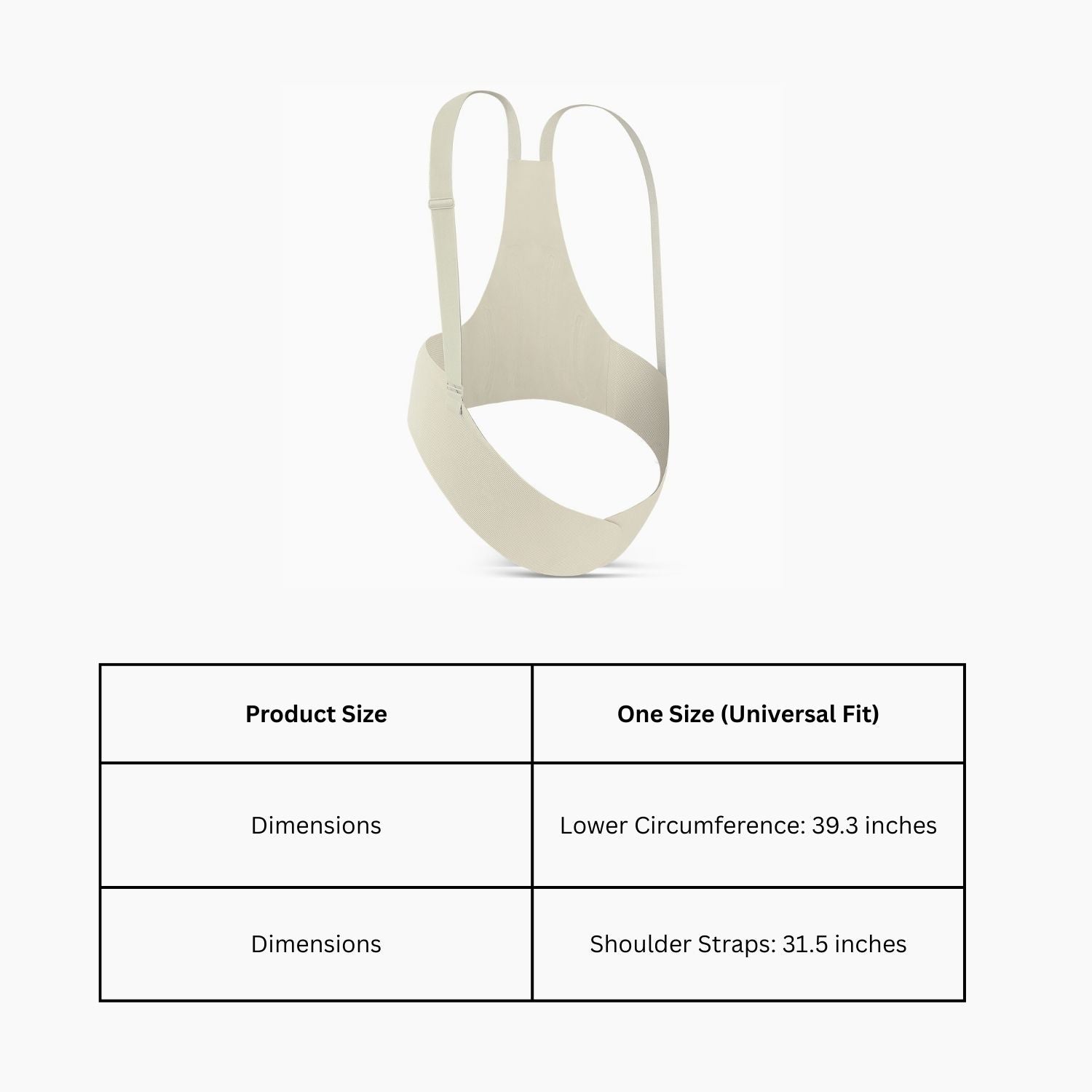 Seamless Maternity Support Band | Pregnancy Belly Belt for Back & Pelvic Relief