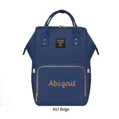 Personalized Classic Diaper Backpack
