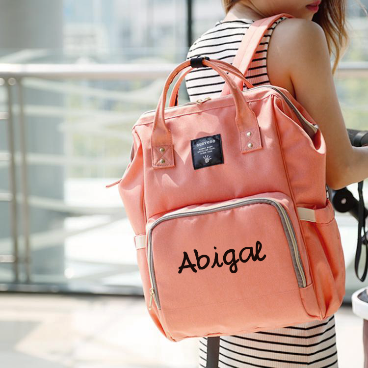 Personalized Classic Diaper Backpack